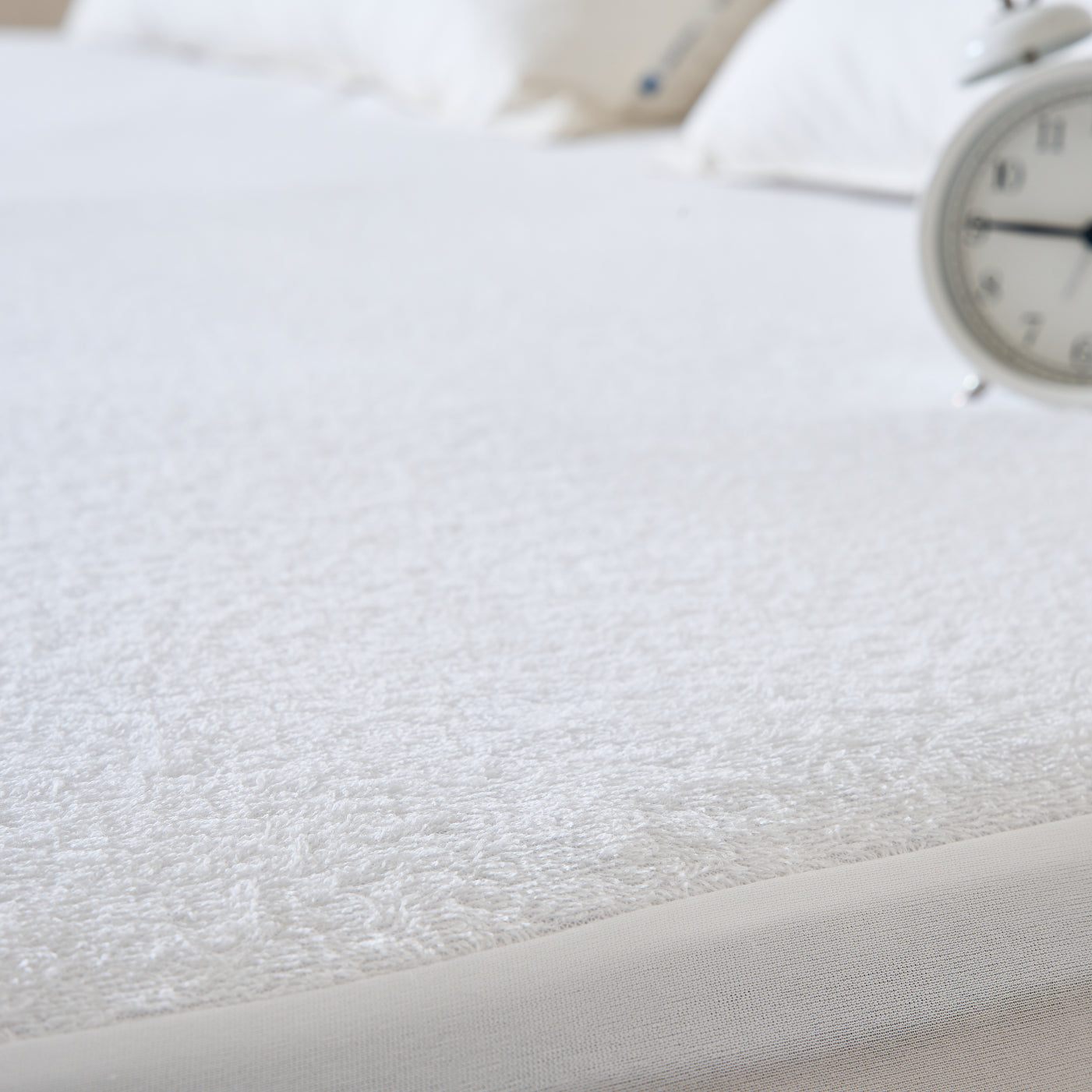 SINCERE Vízálló Frottír Matracvédő Teljes Kerületén Gumírozott Kialakítással