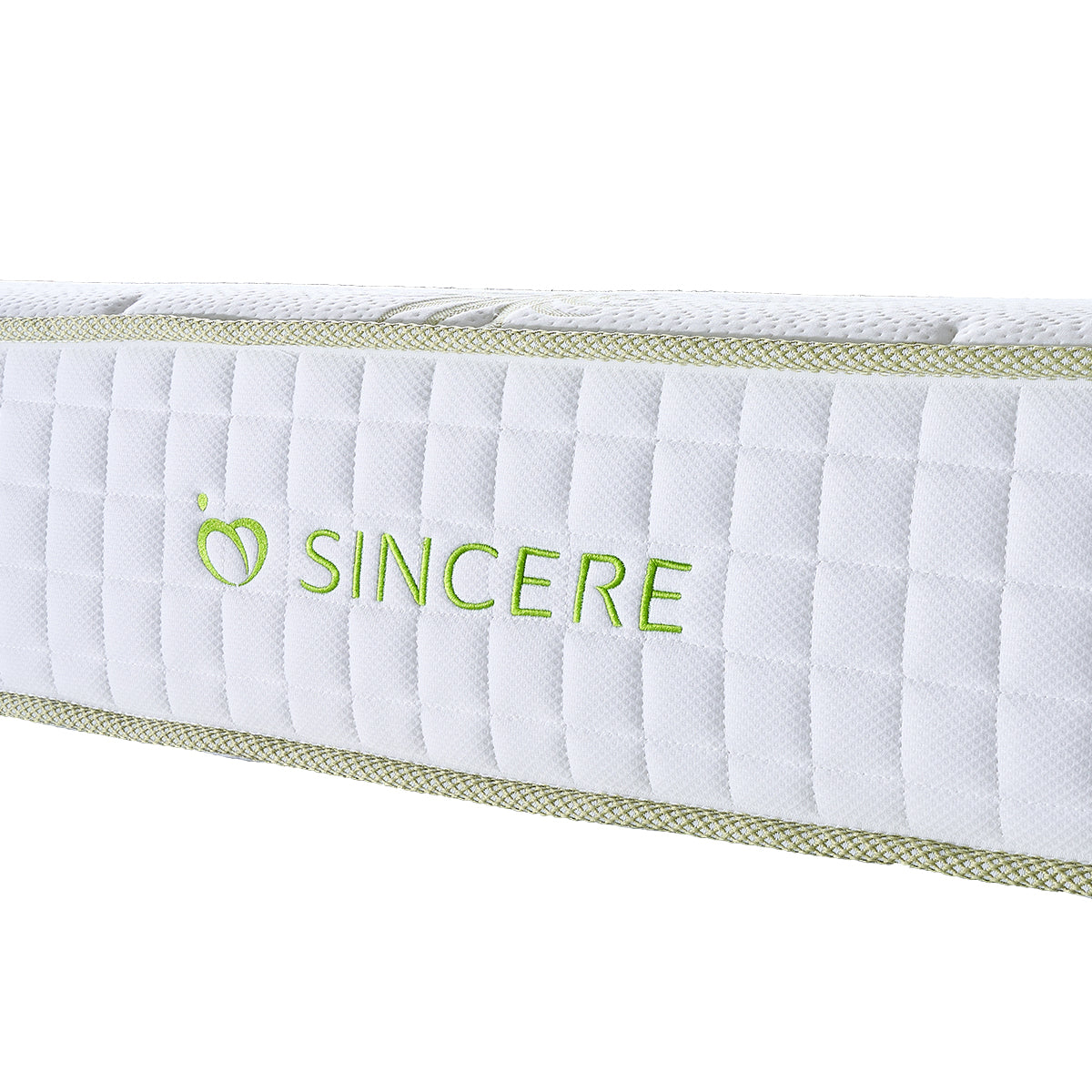 MOON-ALOE 25 cm kétoldalas táskarugós matrac gél-memóriahab réteggel és aloe vera huzattal – akár 180 kg-ig | H4 keménység | Sincere