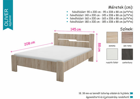 Olivér ágykeret