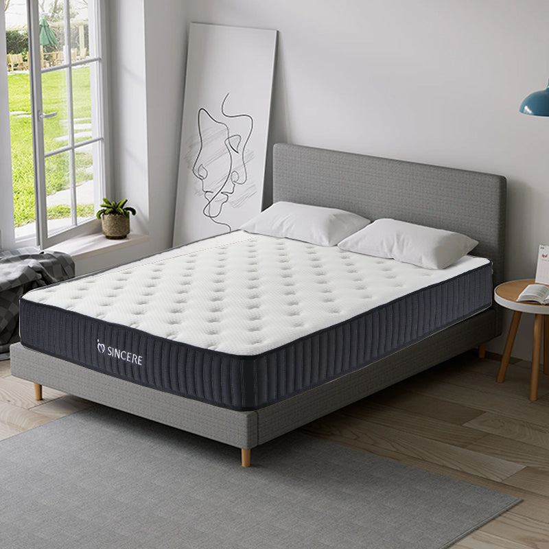 Comfort Line 23 cm Kétoldalas antiallergén táskarugós matrac ,steppelt huzattal H4 kemény matrac | Sincere