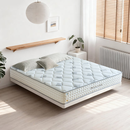 [Új model] Vega-LUX 26cm Téli/Nyári oldalú  ortopéd táskarugós Matrac, 7 komfortzónás, H3 keménység | Sincere