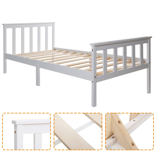 Breeze – minimalista tömörfa ágy ágyráccsal | Sincere