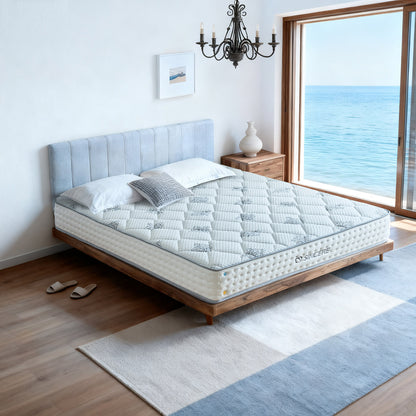 [Új model] Vega-LUX 26cm Téli/Nyári oldalú  ortopéd táskarugós Matrac, 7 komfortzónás, H3 keménység | Sincere