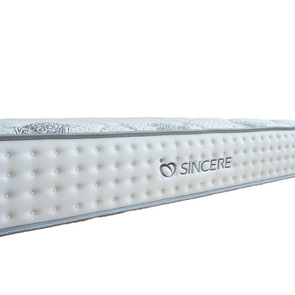 [Új model] Vega-LUX 26cm Téli/Nyári oldalú  ortopéd táskarugós Matrac, 7 komfortzónás, H3 keménység | Sincere