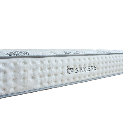 [Új model] Vega-LUX 26cm Téli/Nyári oldalú  ortopéd táskarugós Matrac, 7 komfortzónás, H3 keménység | Sincere