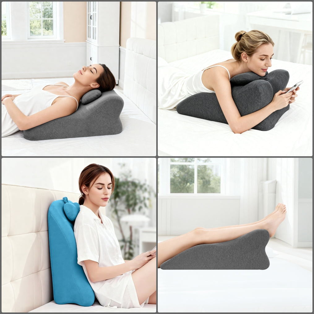 OrthoWedge 4-in-1 ergonomikus pihenő- és olvasópárna | Sincere