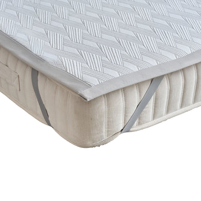 [Új modell] Ice Silk prémium nyári hűsítő matracvédő jégselyem felülettel, mosható kivitelben, gumipántos rögzítéssel, 2 db párnahuzattal, egyszemélyes és kétszemélyes méretben | Sincere
