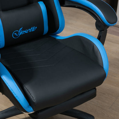 SkyLine - Gamer szék lábtámasszal és párnákkal | Sincere