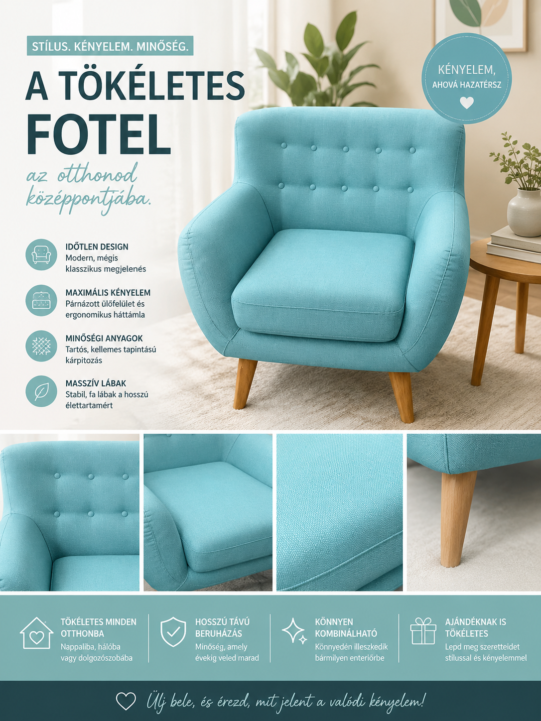 Prémium minőségű kanapék – Outlet kiárusítás（Audrey）