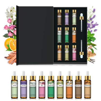 Diary Of Essential Oils Set 9Pcs x 10ML Gift Box