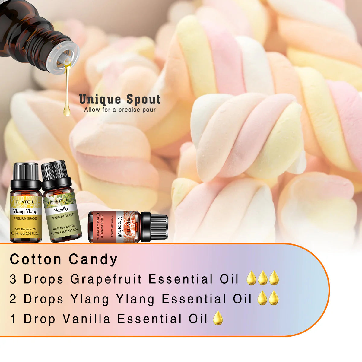 Édes Receptek Illóolaj Készlet – 6 x 10 ml