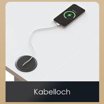Elektromosan állítható magasságú íróasztal, 2 memóriafunkcióval
