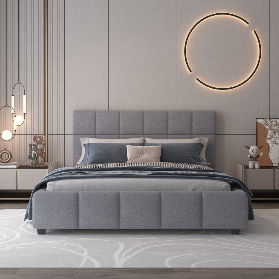 Velora 160×200 cm – Prémium szövettel bevont ágyneműtartós ágykeret | Sincere