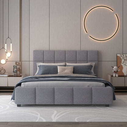Velora 160×200 cm – Prémium szövettel bevont ágyneműtartós ágykeret | Sincere