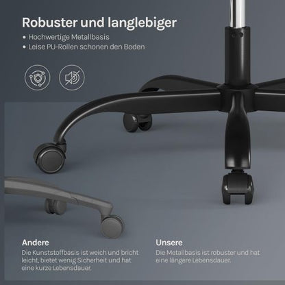EvoGray Gamer- és irodai szék ergonomikus kialakítással | Sincere